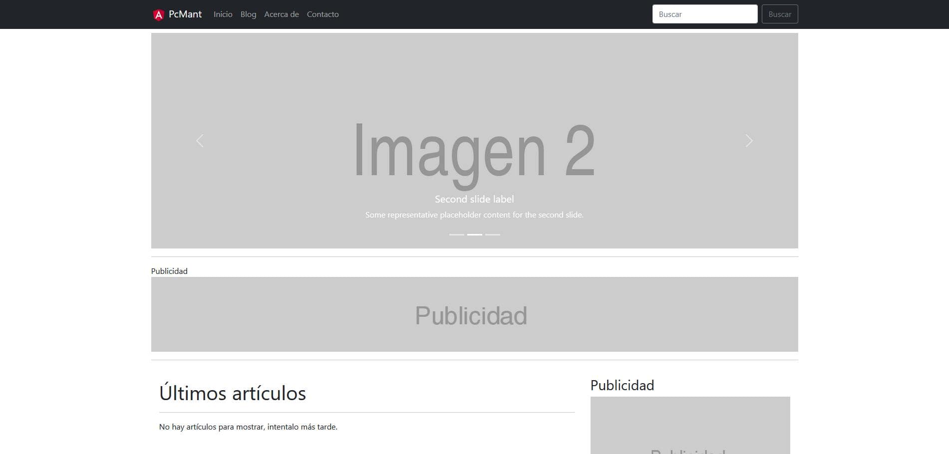 Blog Angular con API RESTFUL PHP y MySQL